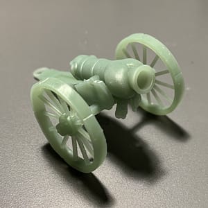 Medieval Marginalia Cannon 3D Printed for Tabletop Gaming